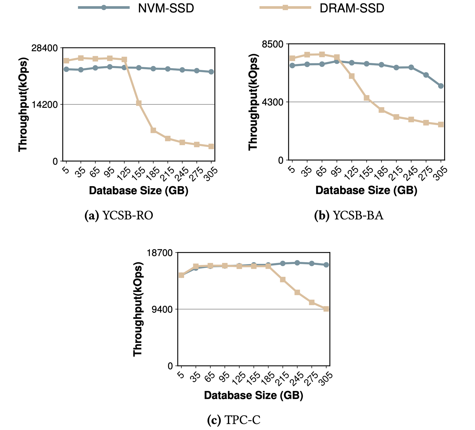 NVM-SSD vs DRAM-SSD